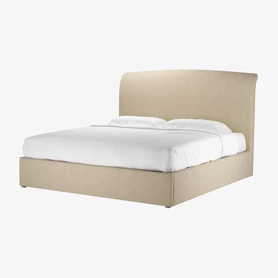 Sofa.com Thea Super King Ottoman Bed in Shearling Hygge Chunky Weave