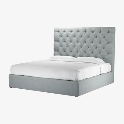 Sofa.com Rosalie 150cm Super King Ottoman Bed in Cirrus Smart Slubby Cotton - sofa.com
