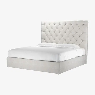 Sofa.com Rosalie 150cm Super King Ottoman Bed in Shell Heathland Weave - sofa.com