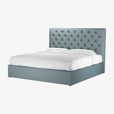Sofa.com Rosalie 130cm Super King Ottoman Bed in Shore Heathland Weave - sofa.com