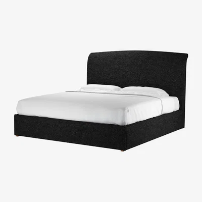 Sofa.com Thea Super King Ottoman Bed in Ashford Textured Boucle - sofa.com