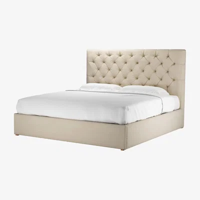 Sofa.com Rosalie 130cm Super King Ottoman Bed in Moon Smart Cotton - sofa.com