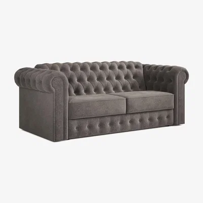Cuckooland Jay-Be® Chesterfield Sofa Bed with e-Sprung™ Mattress - Three seater -