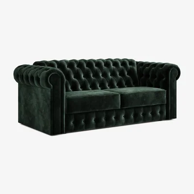 Cuckooland Jay-Be® Chesterfield Sofa Bed with e-Sprung™ Mattress - Three seater -
