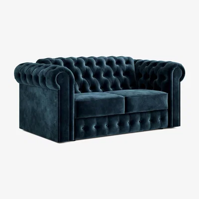 Cuckooland Jay-Be® Chesterfield Sofa Bed with e-Sprung™ Mattress - Two seater -