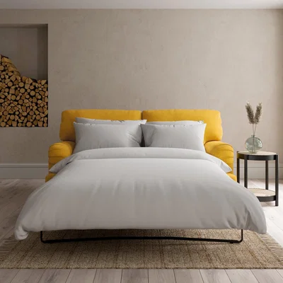 Dunelm Darwin Luxury Velvet Sofa Bed Luxury Velvet Old Gold