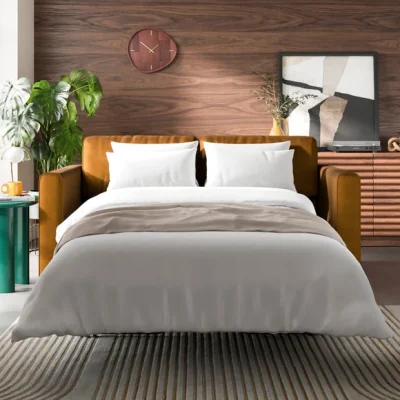 Dunelm Zoe II Velvet Sofa Bed