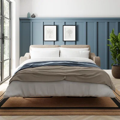 Dunelm Ellison Tonal Textured Weave Sofa Bed Tonal Textured Weave Linen