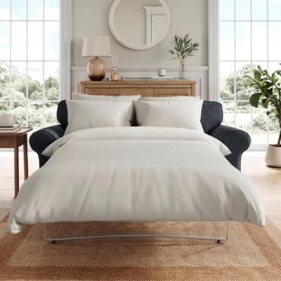 Dunelm Flori Soft Chenille 2 Seater Sofa Bed