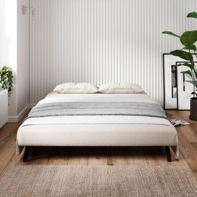 Dunelm Phoebe Sherpa Double Sofa Bed Sherpa Ivory