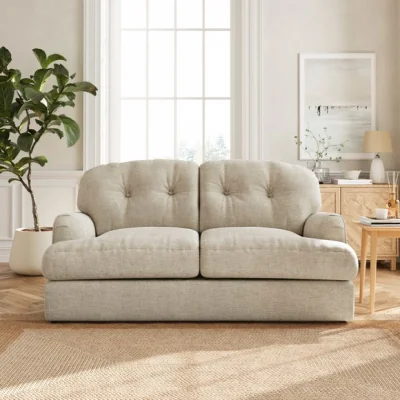 Dunelm Martha Basket Weave 2 Seater Sofa Bed