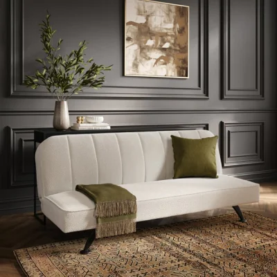 Dunelm Return - Burlington 2 Seater Sofa Bed, Boucle