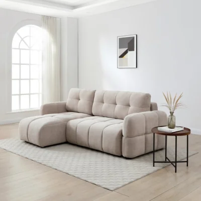 Dunelm Jolie Quilted Cloud Corner Sofa Bed