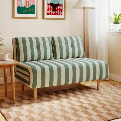 Dunelm Phoebe Woven Stripe Small Double Sofa Bed