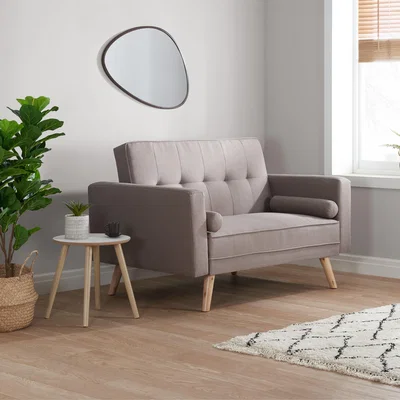 Dunelm Ethan Medium Sofa Bed Grey