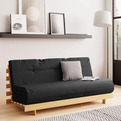 Dunelm Mito Double Futon Black