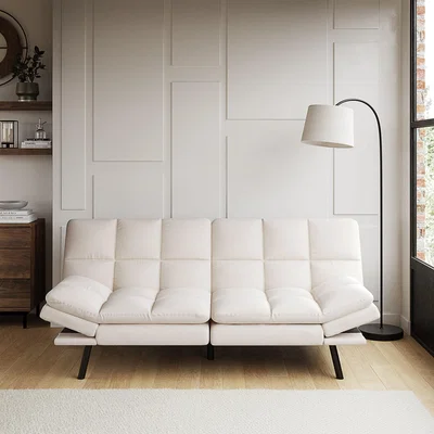 Dunelm Luis Clic Clac Sofa Bed Natural