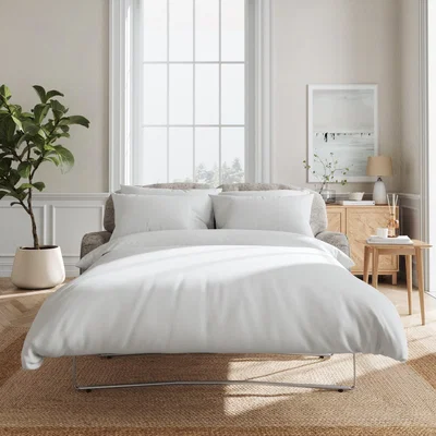 Dunelm Martha Chunky Chenille Sofa Bed Chunky Chenille Mushroom