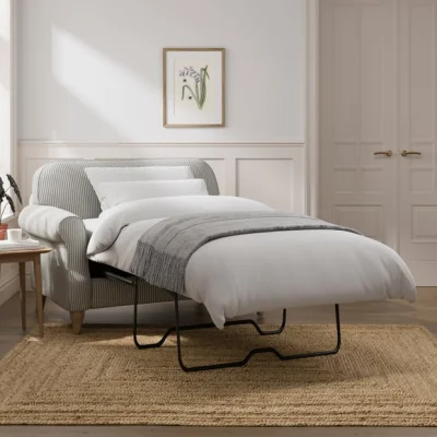 Dunelm Millie Tiny Stripe Single Snuggle Sofa Bed