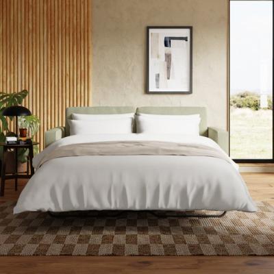 Dunelm Zoe Casual Sit Soft Tonal Chenille 3 Seater Sofa Bed