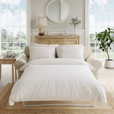 Dunelm Flori Basket Weave 2 Seater Sofa Bed