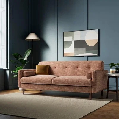 Dunelm Margot Multi Yarn Boucle Clic Clac Storage Sofa Bed