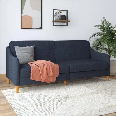 Dunelm Return - Jasper Linen Sprung Double Sofa Bed