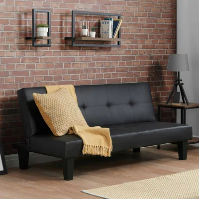 Dunelm Franklin Sofa Bed Black