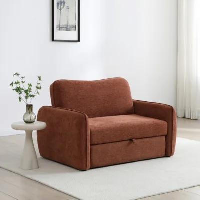 Dunelm Cayla Chenille Pop Up Sofa Bed