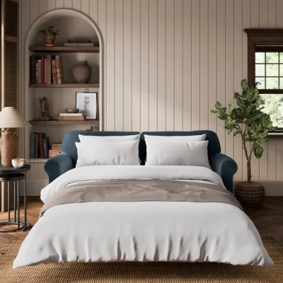 Dunelm Millie Velvet 2 Seater Sofa Bed