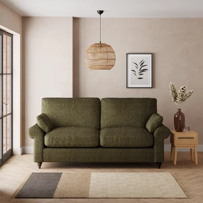 Dunelm Salisbury Cosy Marl 2 Seater Sofa Bed Cosy Marl Olive