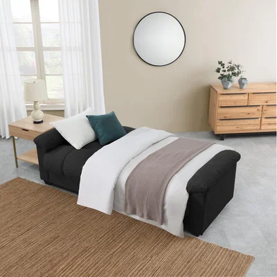 Dunelm Margo Fabric With Storage sofa bed Dark Grey