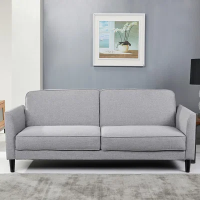 Dunelm Arthur Fabric Sofa Bed Grey