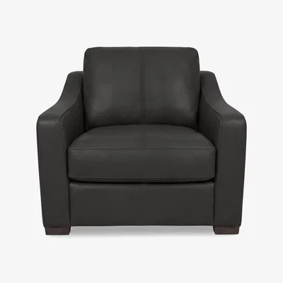 Furniture Village World of Leather - Nap Leather Snuggler Sofa Bed - Shale Grey - Sofas and Armchairs - In Time for Christmas
