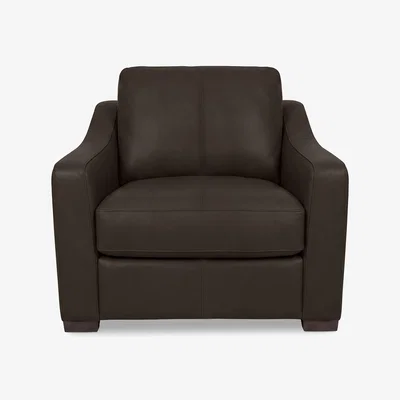 Furniture Village World of Leather - Nap Leather Snuggler Sofa Bed - Dark Chocolate - Sofas and Armchairs - In Time for Christmas
