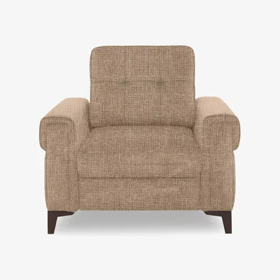 Furniture Village Zoom Fabric Chair Sofa Bed - Weave Cocoa