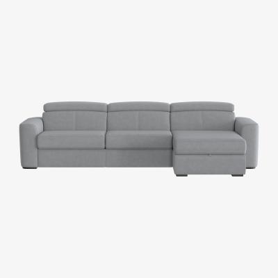Furniture Village Infinity Fabric Corner Chaise Sofa Bed with Storage