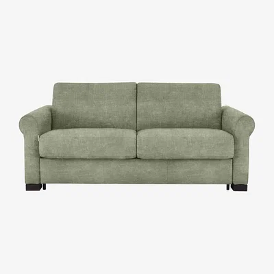 Furniture Village Nicoletti - Alcova 2.5 Seater Fabric Sofa Bed with Scroll Arms