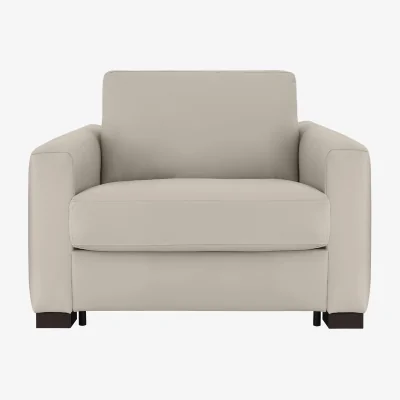 Furniture Village Nicoletti - Alcova Leather Chair Sofa Bed with Box Arms - Sofas and Armchairs - In Time for Christmas