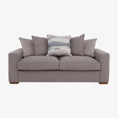 Furniture Village Cory 3 Seater Fabric Scatter Back Sofa Bed
