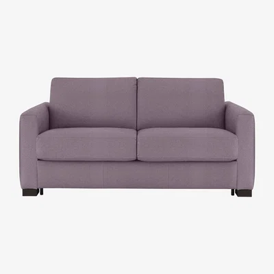 Furniture Village Nicoletti Italia - Alcova 2 Seater Fabric Sofa Bed with Box Arms - Coupe Glicine