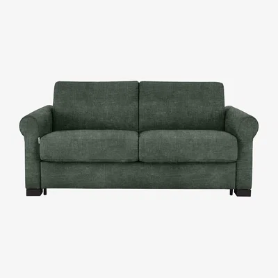Furniture Village Nicoletti - Alcova 2 Seater Fabric Sofa Bed with Scroll Arms