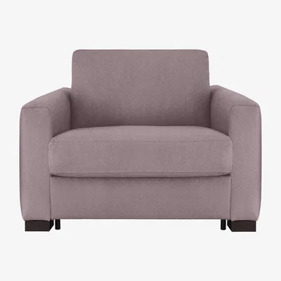 Furniture Village Nicoletti - Alcova Fabric Chair Sofa Bed with Box Arms - Pink