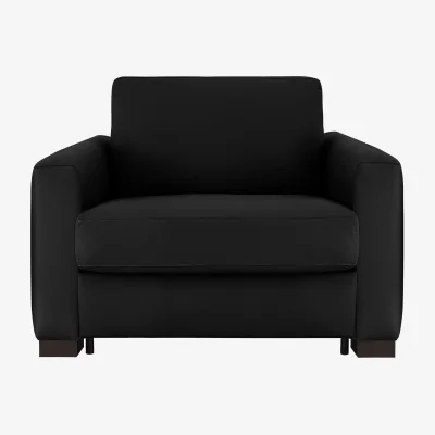 Furniture Village Nicoletti - Alcova Leather Chair Sofa Bed with Box Arms - Sofas and Armchairs - In Time for Christmas
