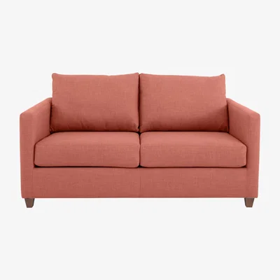 Furniture Village Ollie Small Fabric Sofa Bed - Pink