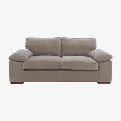 Furniture Village Home 2 Seater Fabric Sofa Bed - Brown