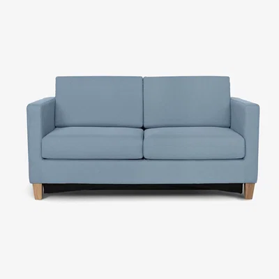 Habitat Habitat Rosie 2 Seater Fabric Sofa Bed - Pale Blue