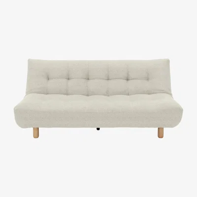 Habitat Habitat Kota 3 Seater Boucle Sofa Bed - Cream