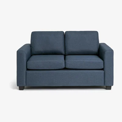 Habitat Habitat Apartment 2 Seater Fabric Sofa Bed - Navy