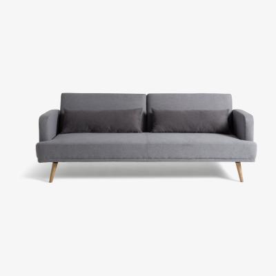 Habitat Habitat Andy 3 Seater Fabric Clic Clac Sofa Bed - Grey